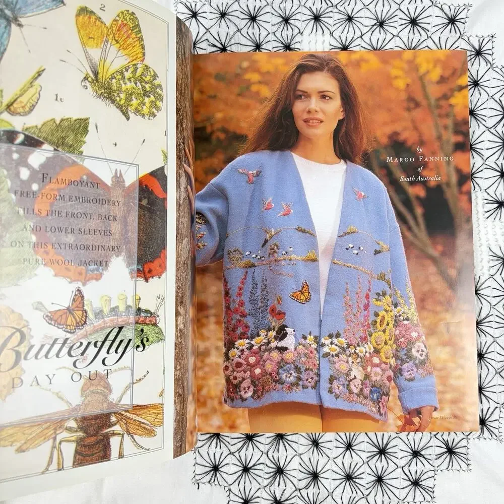 Inspirations Embroidery Magazine 1997 Issue 15 Floral Cottage Patterns